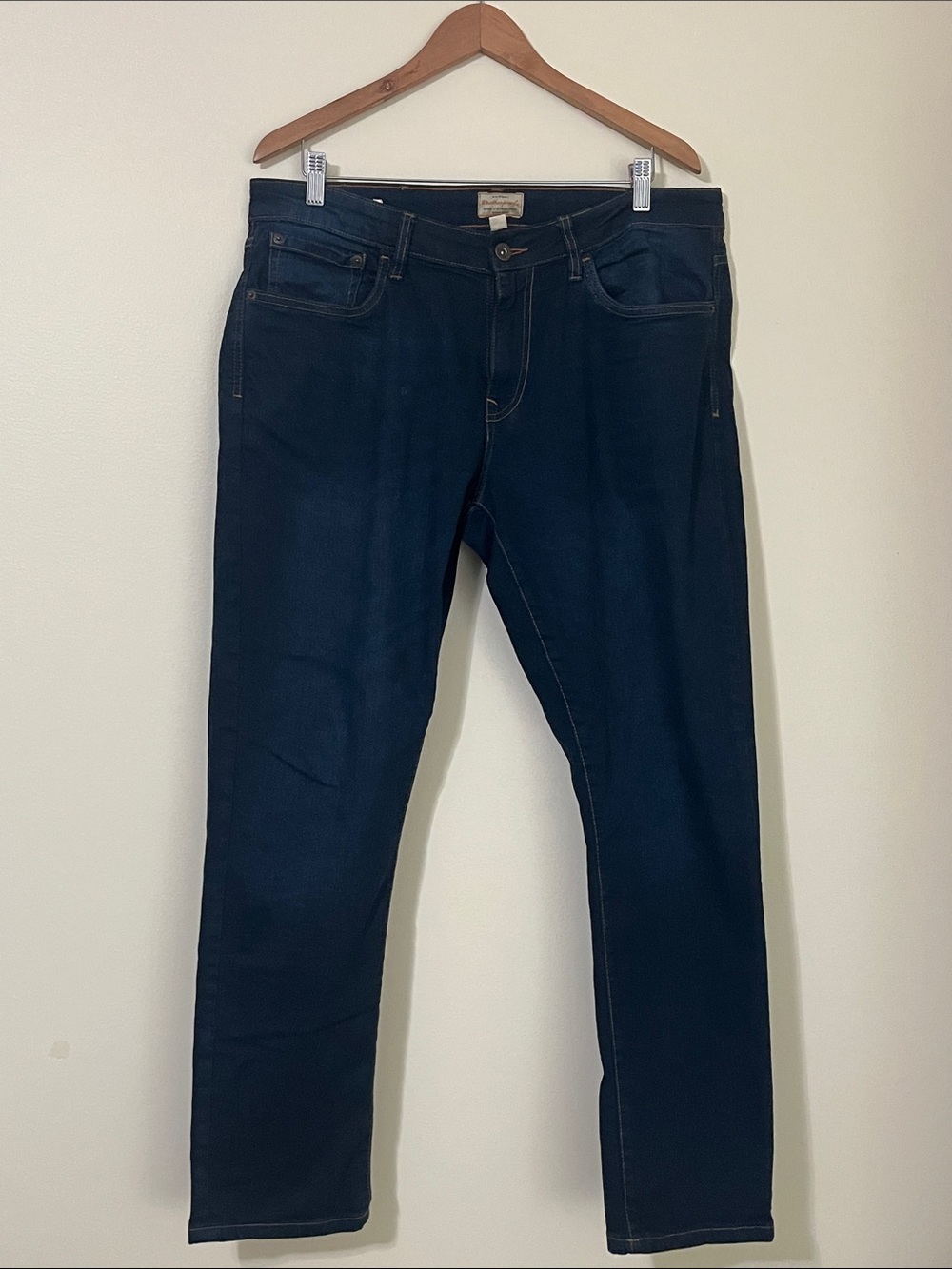 Weatherproof Men's Navy Slim Straight Jeans